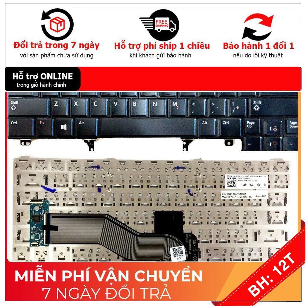 ⚡bàn phím laptop dell latitude e5420 e5430
