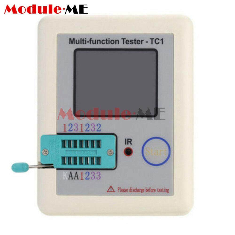 LCR-TC1 Transistor Tester TFT Diode Triode Capacitance ESR Meter /& Component