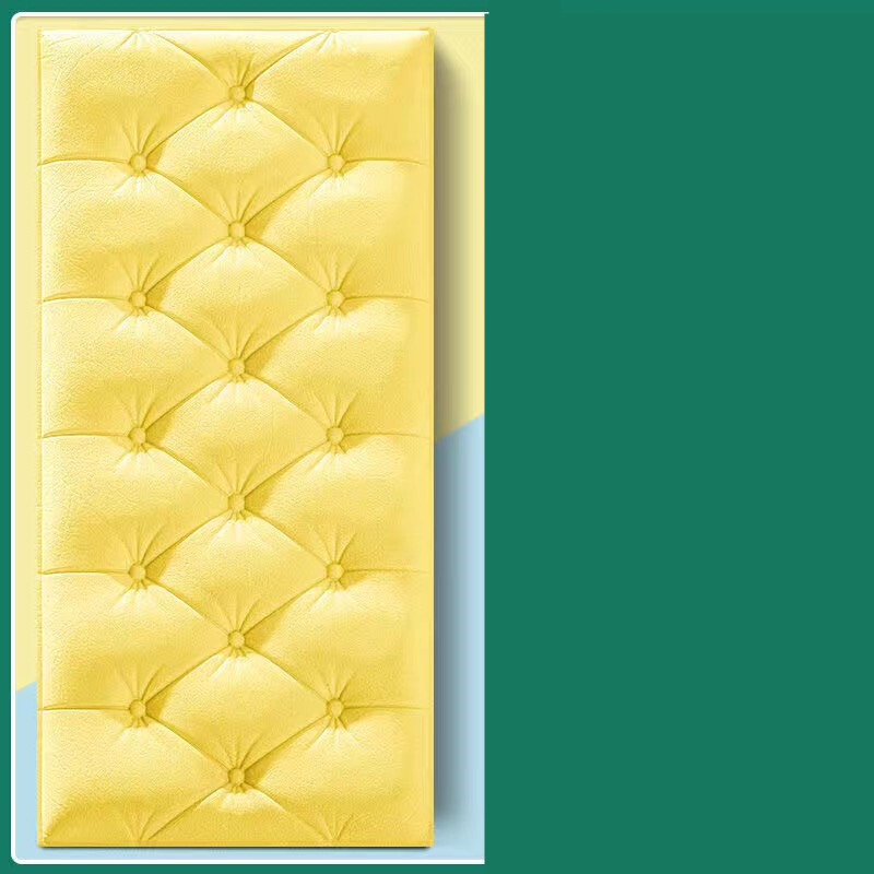 Thickened Self-adhesive Headboard Soft Bag Anti-collision Kang Surround 3d Stereo Wall Stickers Bedroom Wall Surrounding Background Wall Decoration
