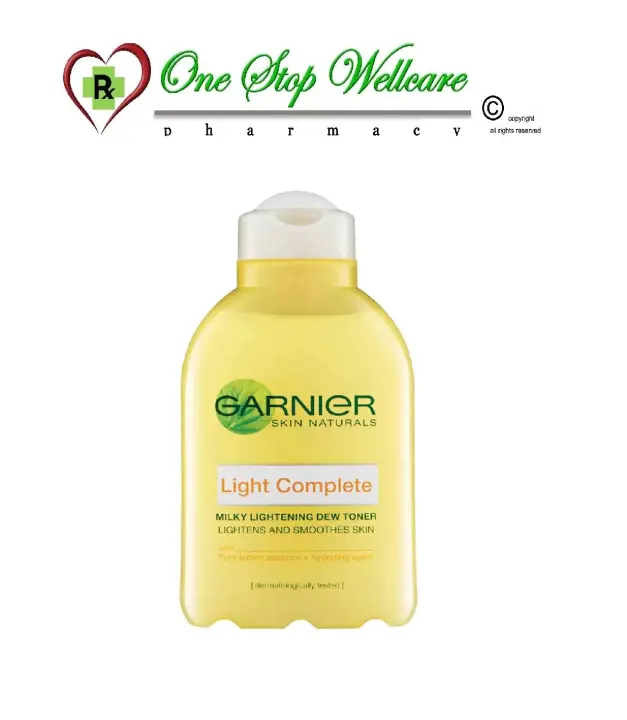 garnier light complete toner