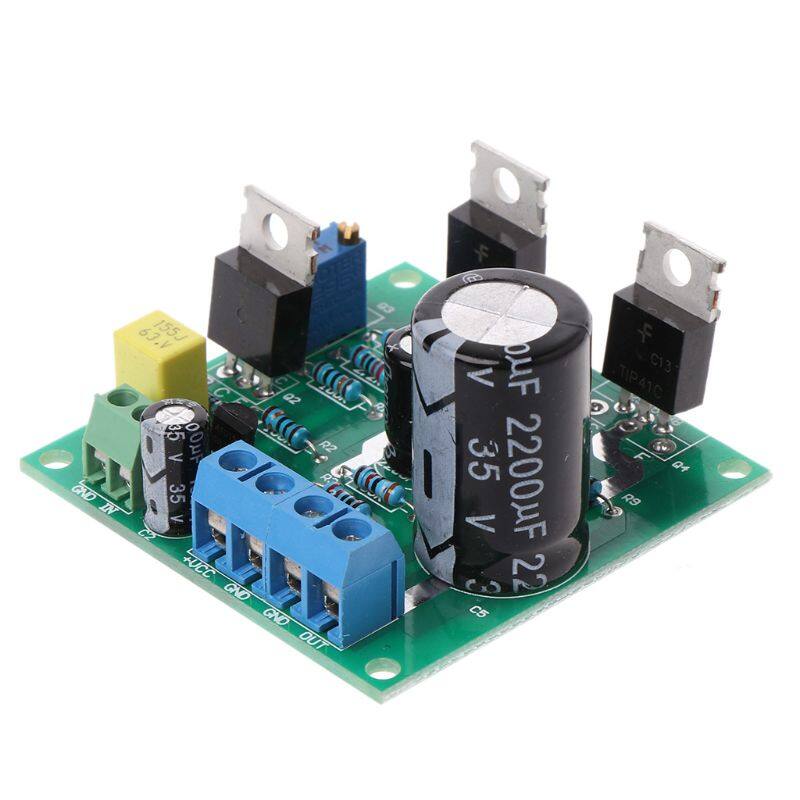【Power amplifier】Mini 1969 TIP41C Mono Channel DC 12V High Power Digital Audio Amplifier Assemble Board