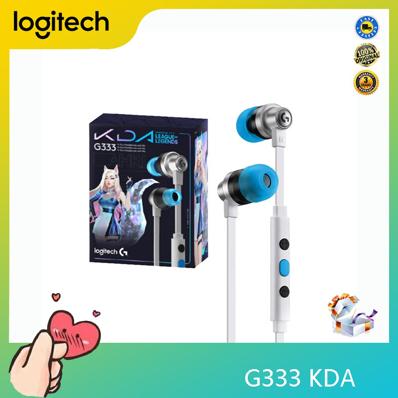 Logitech G333 K/DA Original Limited Edition In-ear Gaming Earphone Headphone For PC Laptop Computer Singapore