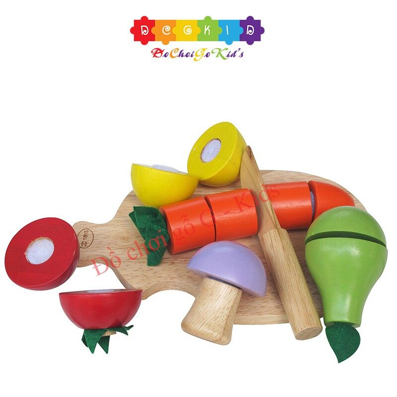 Đồ chơi gỗ - bộ 5 loại trái cây winwintoys