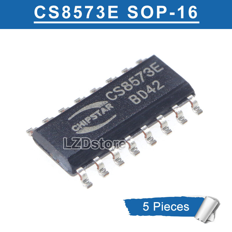 5pcs original cs8573e sop16 cs8573 sop-16 sop smd audio power amplifier ic new