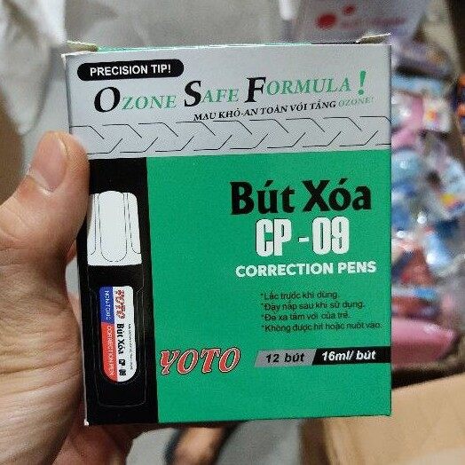 Hộp 12 chiếc bút xoá cp-09