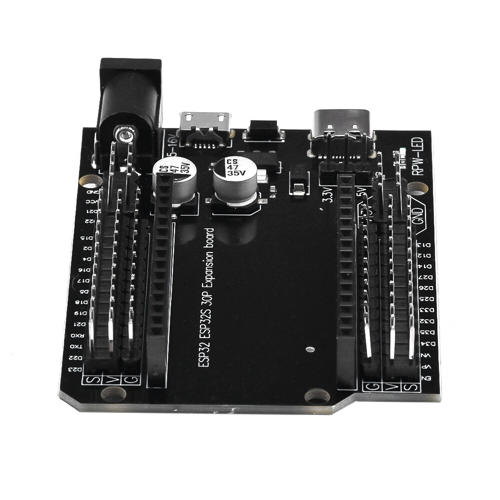 Shockley ESP32 Super Breakout Board Expansion Board 3 Types Outputs for ESP32 Module ESP-WROOM-32 ESP32 Block PCB