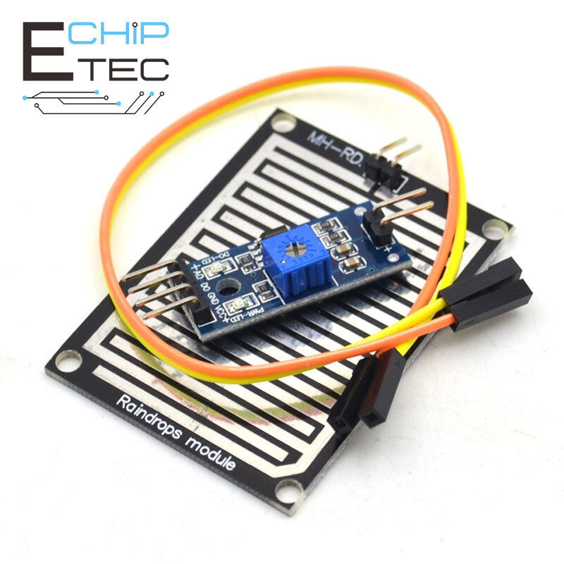 1PCS/3PCS 3.3-5V Rain Raindrops Detection Sensor Rain Module Weather Humidity Module