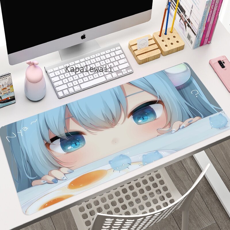 Large Computer Mousepad Cat Mose Pad Gamer Keyboard Mouse Mats Xxl