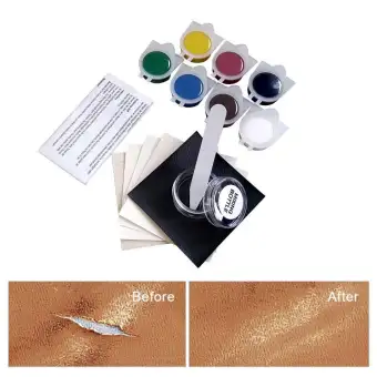 Orzbuy Leather And Vinyl Repair Kit Complete Leather Color