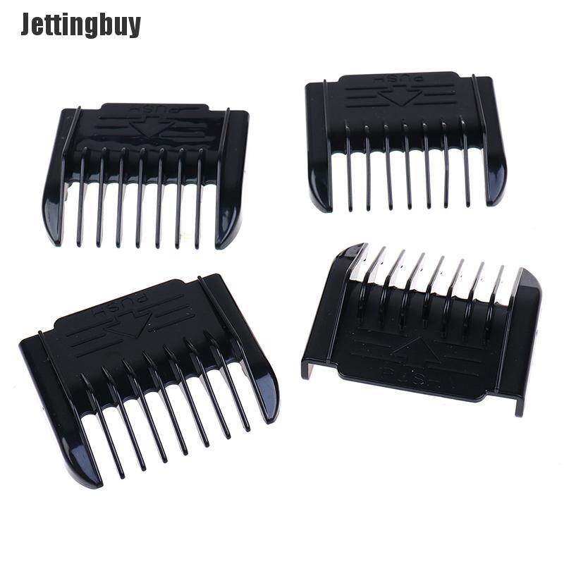 [Jettingbuy] 4 Pcs Guide Combs Hair Trimmer Clipper Limit Comb Cutting Guide Replacement Tool