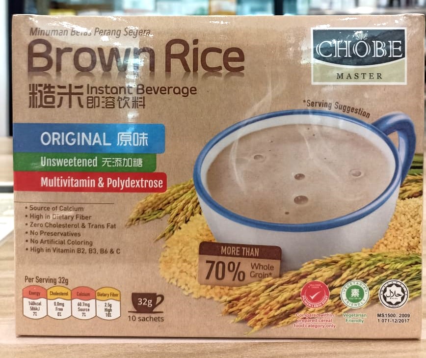 CHOBE MASTER BROWN RICE 10 SACHETS 32G | Lazada