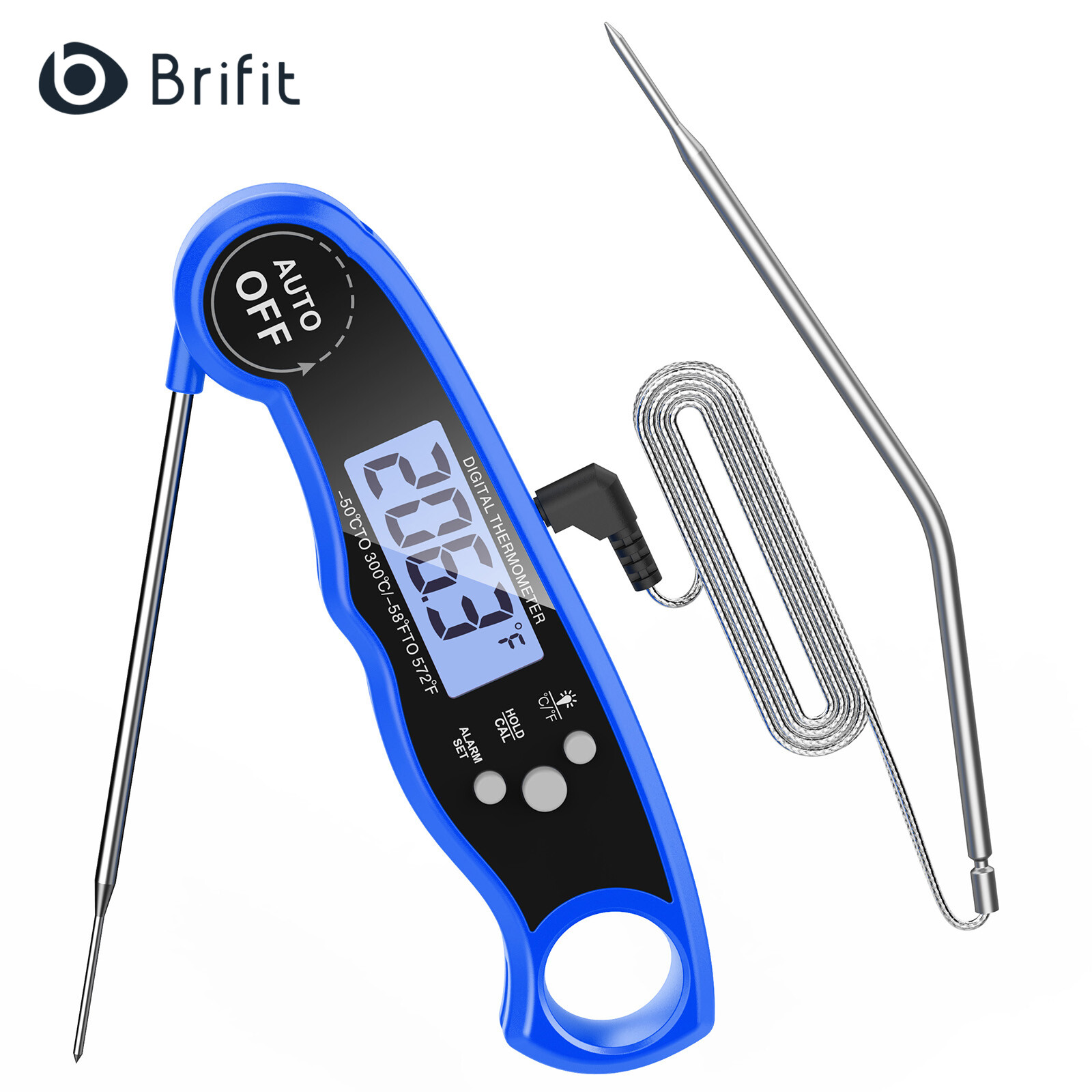 Brifit Electronic Digital Meat Thermometer Accurate Food Thermometer