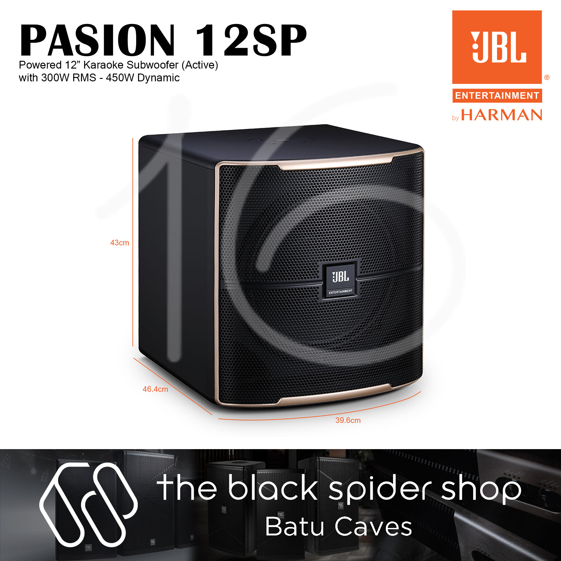 jbl pasion 12 subwoofer