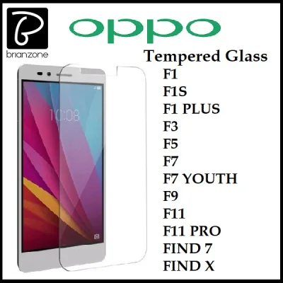 HD Clear Tempered Glass Oppo F1 F1s Plus F11 Pro F5 F7 Youth F9 Find 7 X