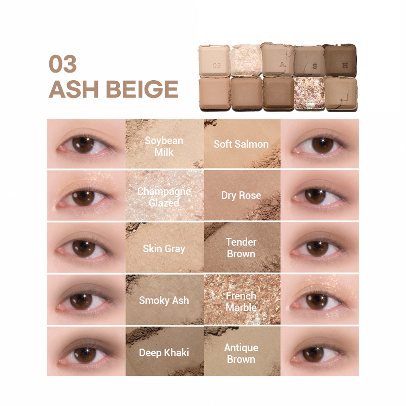 Bảng phấn mắt Lilybyred Mood Keyboard Eye Shadow Palette 12 Colors
