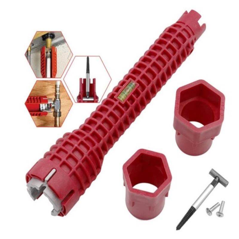 Multifunction Faucet Wrench Sink Installer Tools Water Pipe Spanner Tackle Tool