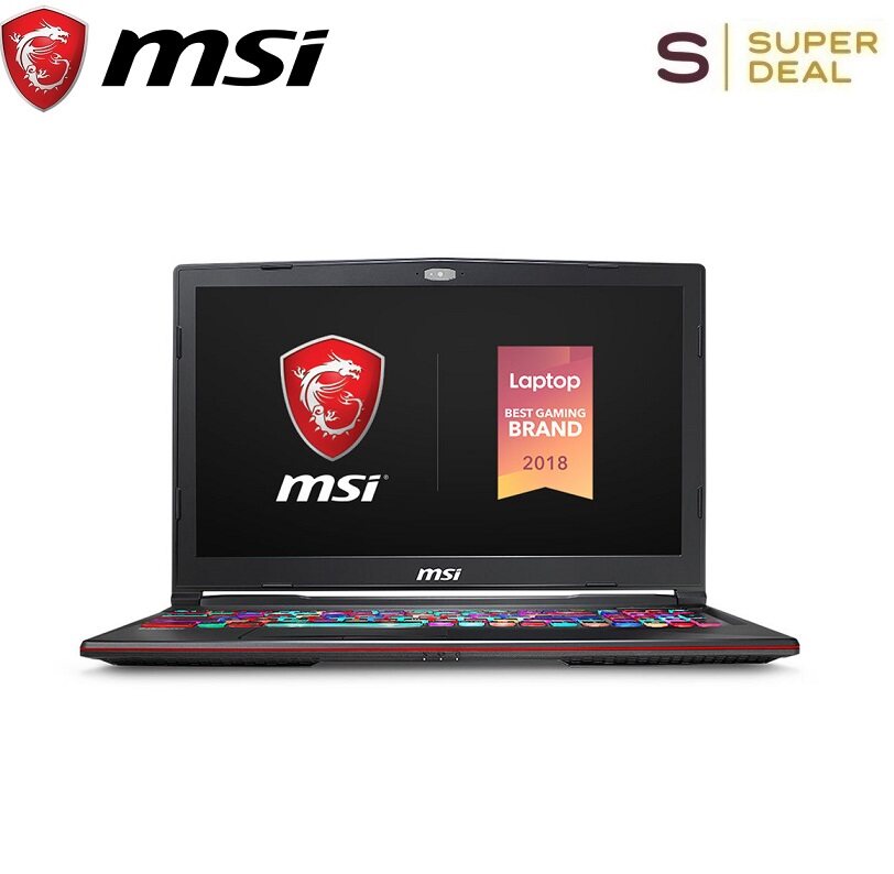 MSI 15.6 GL63 9SDK-879 Gaming Laptop ( i7-9750H ,16GB RAM ,256GB SSD + 1TB HDD , GTX1660 Ti ) Malaysia