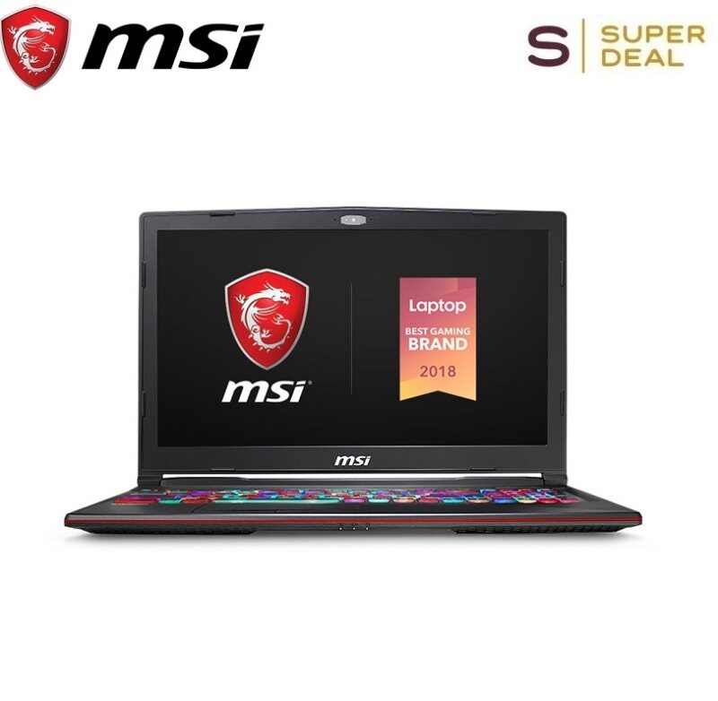 MSI 15.6 GL63 9SDK-879 Gaming Laptop ( i7-9750H ,16GB RAM ,256GB SSD + 1TB HDD , GTX1660 Ti ) Malaysia