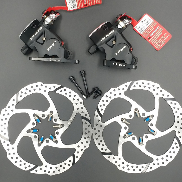 cable actuated hydraulic brakes