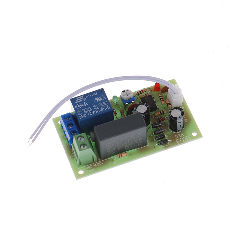 AC 220V Trigger Delay Switch Turn On Off Board Timer Relay Module PLC Adjustable