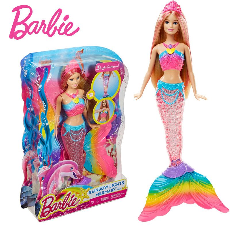 rainbow barbie mermaid