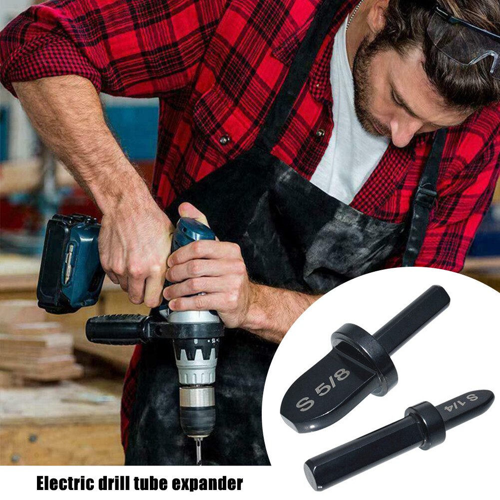 5pcs Hexagonal Handle Tube Expander Air Conditioner Drill Bit Pipe Flaring