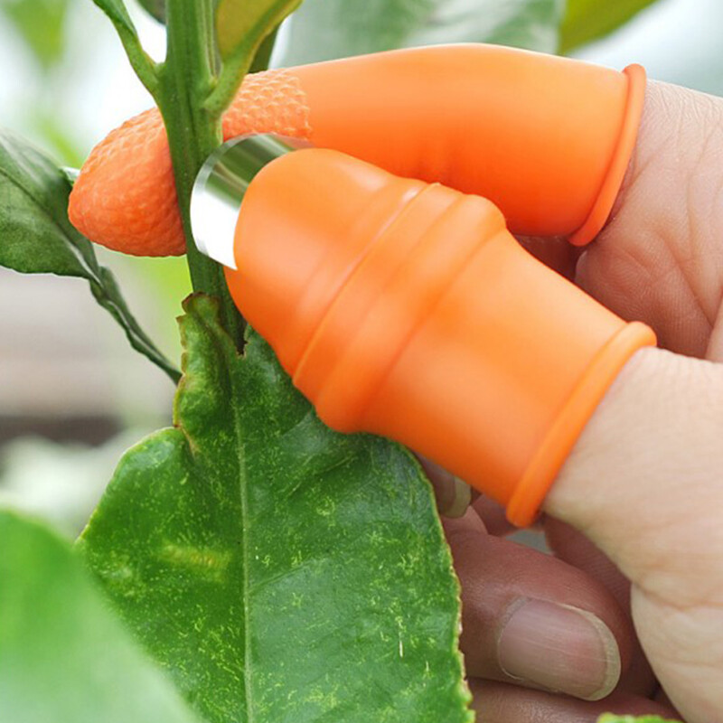 miankeji Thumb Cutter Gardening Tools Pruning Shears Garden Picking Separator Finger Tool