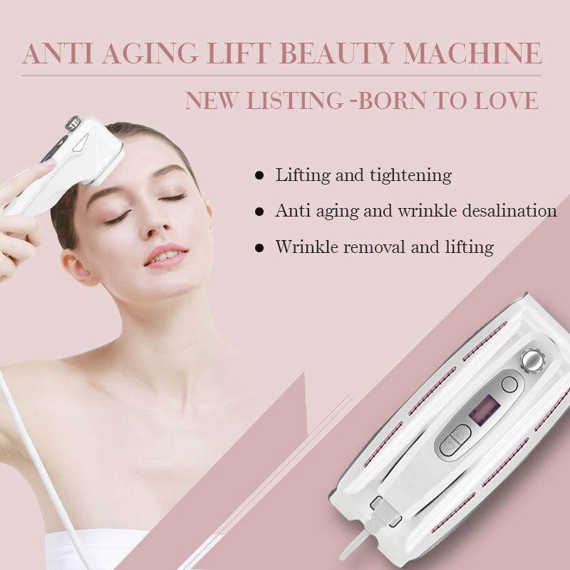 Mini Hifu Multifunctional Skin Care Ultrasonic Facial Beauty Facial Lifting Rejuvenation Anti