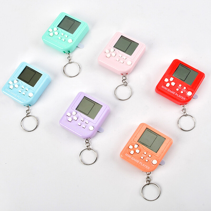 Máy Chơi Game Mini Cổ Điển Móc Khóa Bỏ Túi Máy Chơi Game Hoài Cổ Cổ Điển Cầm Tay Có Móc Khóa