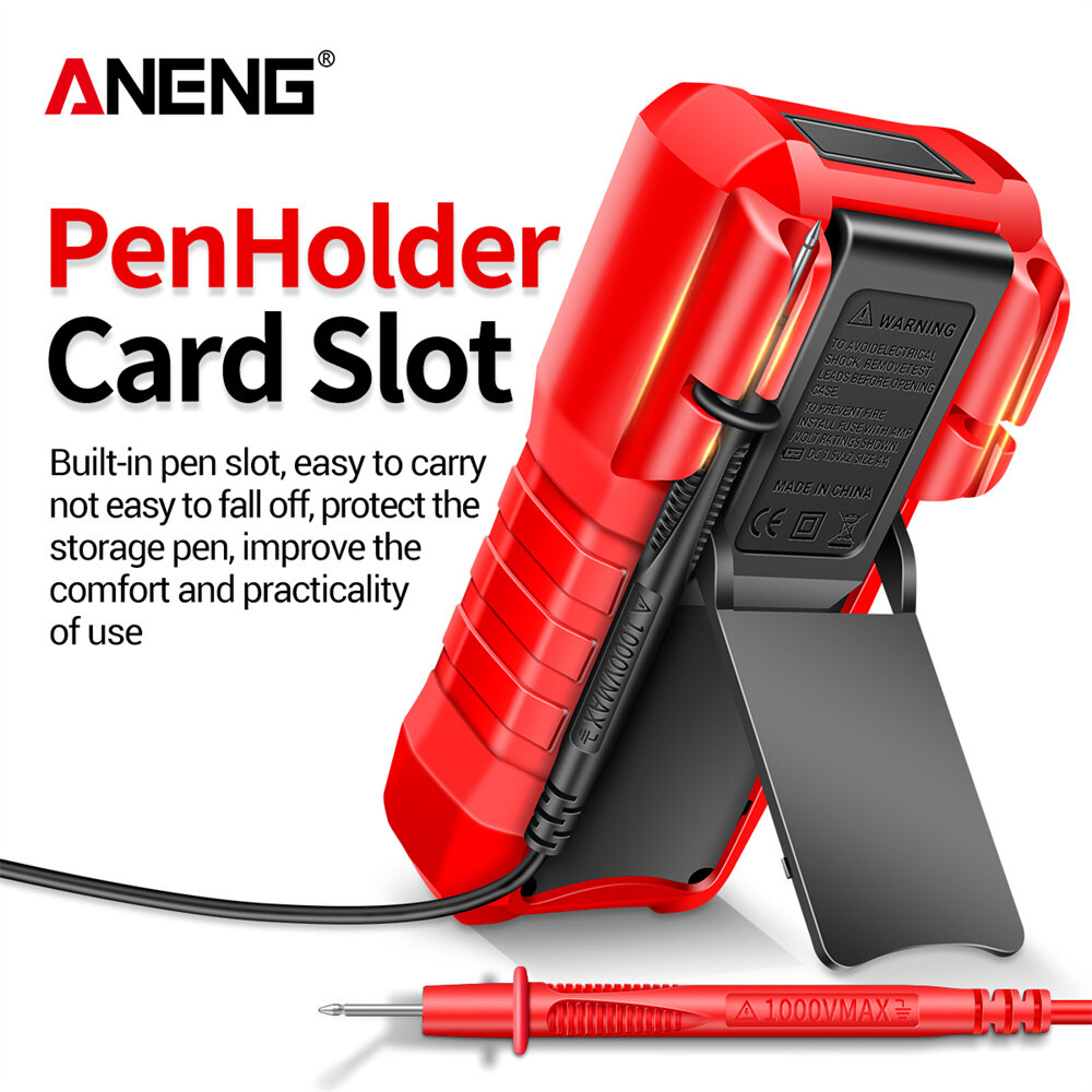 ANENG SZ301 600V Digital Multimeter 2000 Count High-precision Intelligent AC/DC Votage Current Automatic Tester Electrical Resistance Ohm Ammeter Capacitance Meter