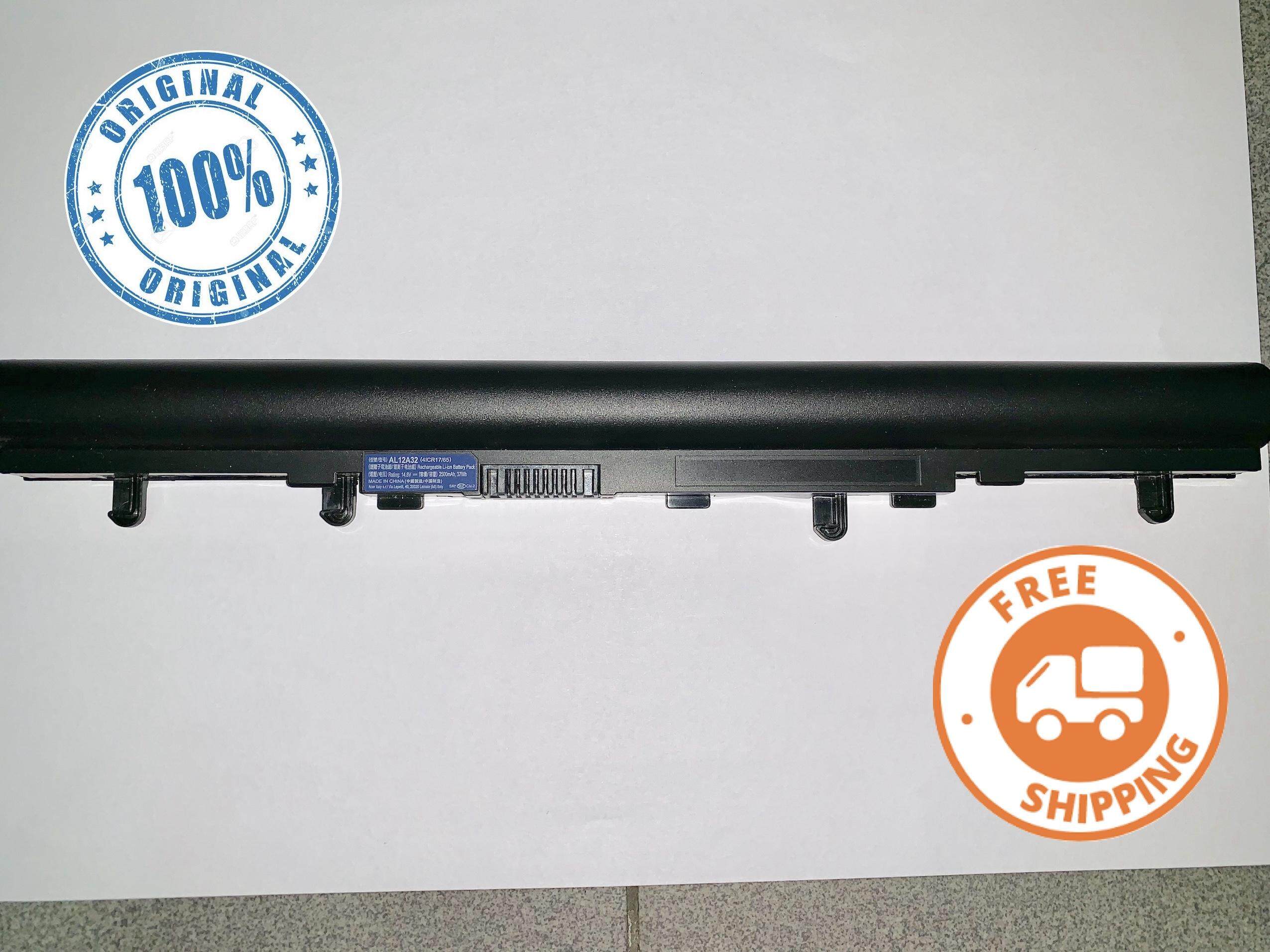 Acer Aspire V5-431 V5-471 V5-531P V5-551 V5-571 4ICR17/65 AL12A32 Genuine Original Battery Malaysia