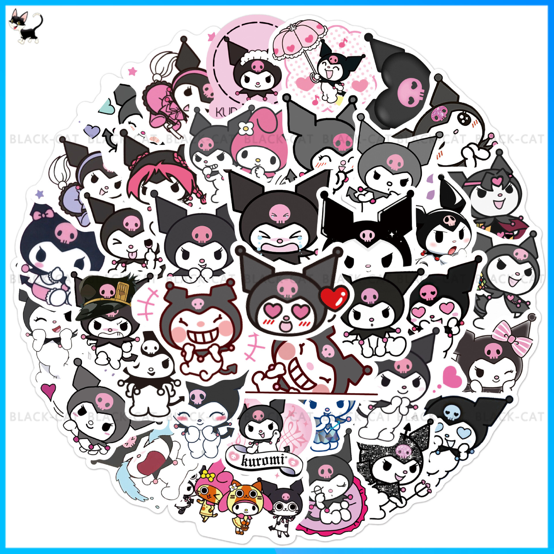Kuromi Stickers Graffiti Stickers Computer Luggage Motorcycle ...