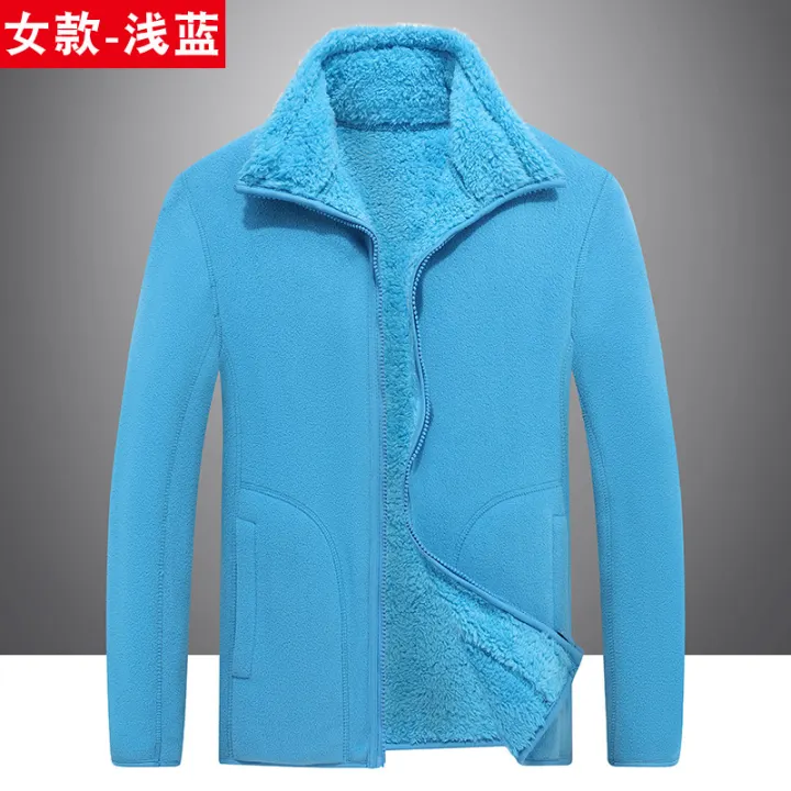 Blue fleece sweater Clearance
