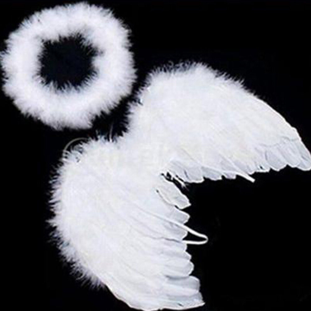 New and Wings Angel White Party and Prop For Decoration Kids Feather