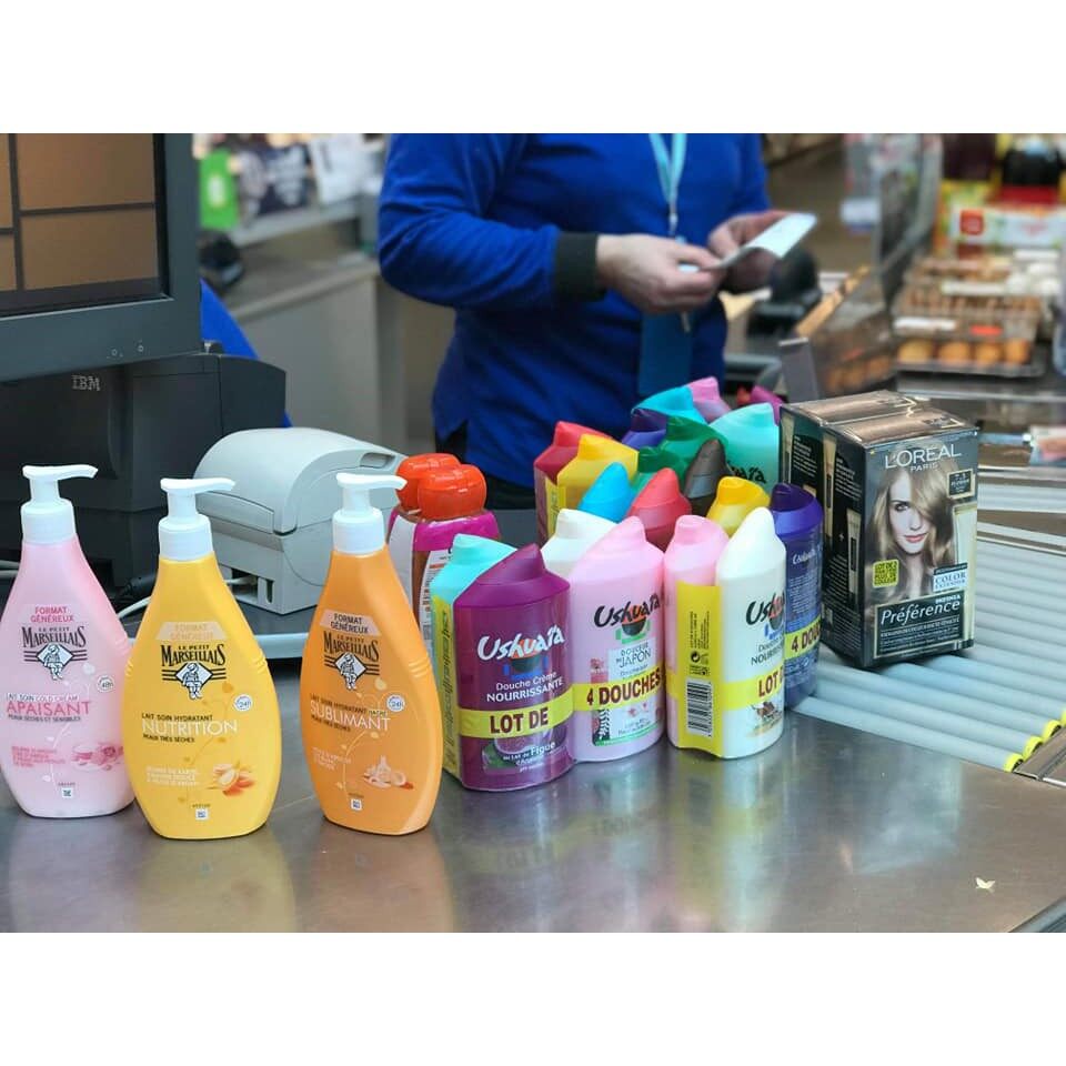 (Có video mua hàng tại Pháp ) - Sữa tắm Ushuara 250ml