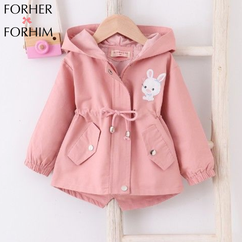 FORHER FORHIM Autumn Girls Children's Jacket Western Style Windbreaker Top FH2639