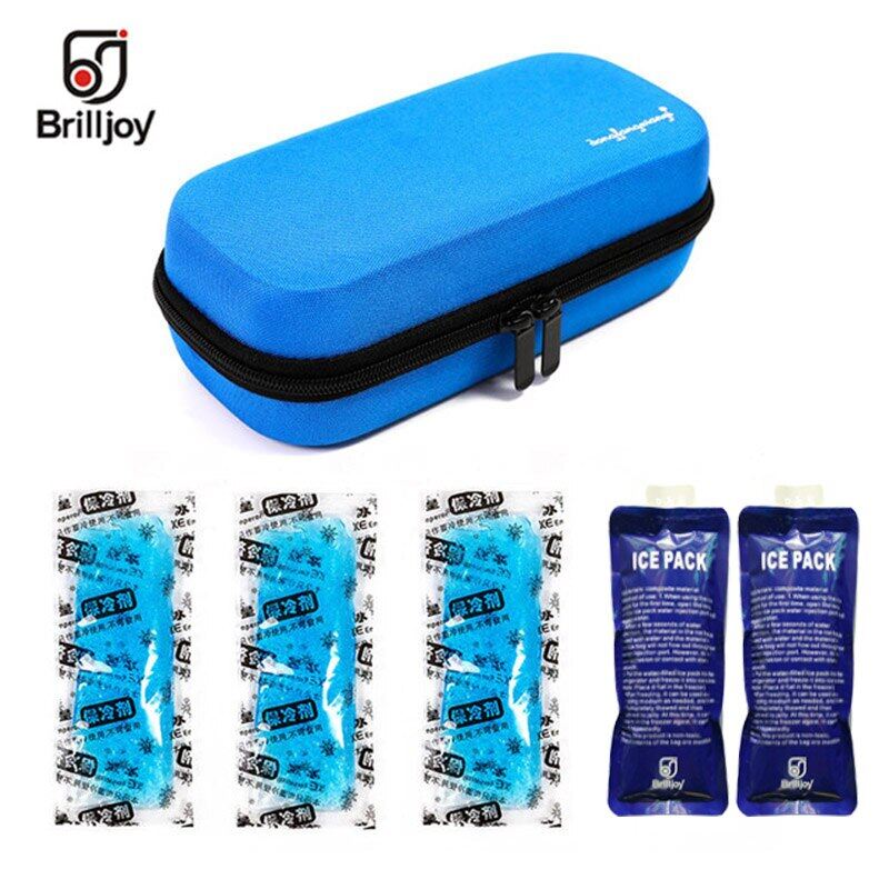 Brilljoy New Portable Insulin Cooler Bag Drugs Diabetic Insulin Travel