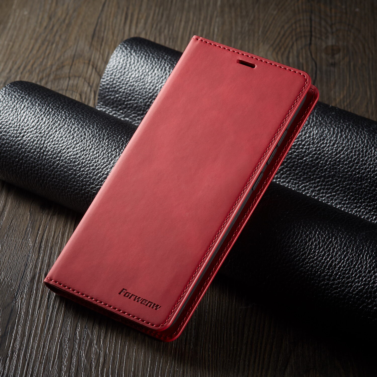 Ốp Lưng Chất Lượng Cao Cho Xiaomi Redmi Note 8/Redmi Note 8 Pro Bằng Da Ví Từ Tính Lật Có Ngăn Đựng Thẻ - INTL