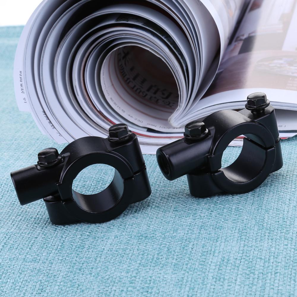 2 cái Kính Chiếu Hậu Xe Máy Giá treo gương chủ 22mm tay nắm mô tô giá treo gương kẹp gắn dễ dàng cài đặt phụ kiện