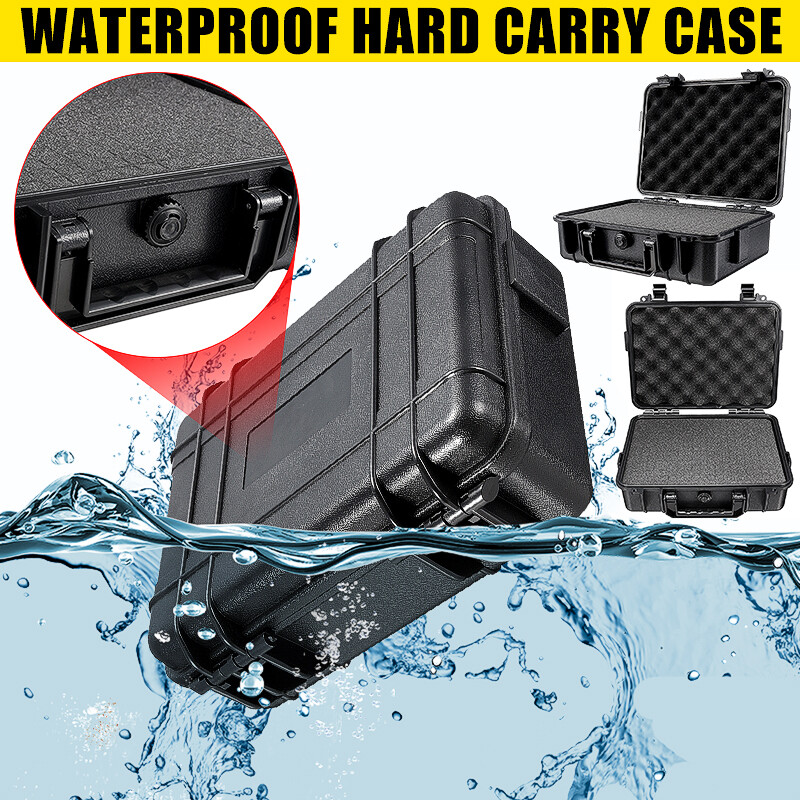 Túi Đựng Dụng Cụ Cứng Chống Nước 5 Kích Cỡ Hộp Đựng Chụp Ảnh Máy Ảnh Có Bọt Biển