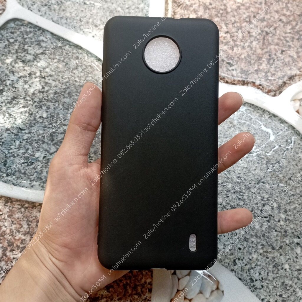 Ốp lưng Nokia C20 dẻo đen TPU, dẻo trong bền đẹp