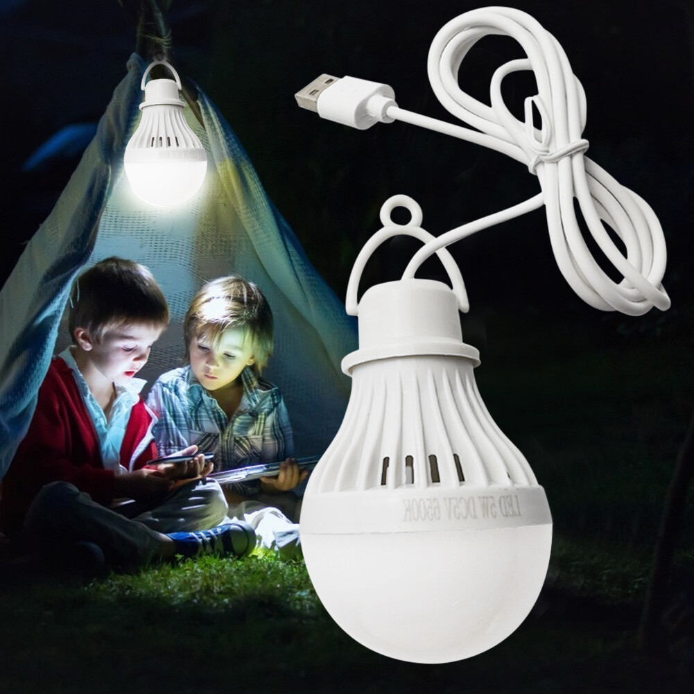 Bóng Đèn LED Lều Cắm Trại Mini Tiện Dụng, Đèn Đọc Sách Khẩn Cấp Khi Lái Xe