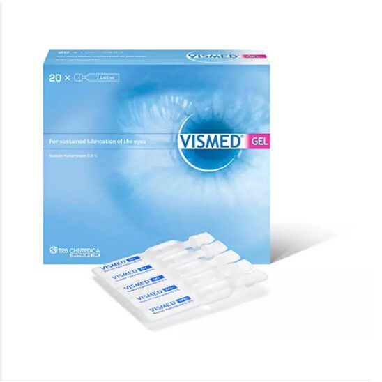 VISMED GEL EYE DROPS 0.45ML 20S (EXP06/25) Lazada