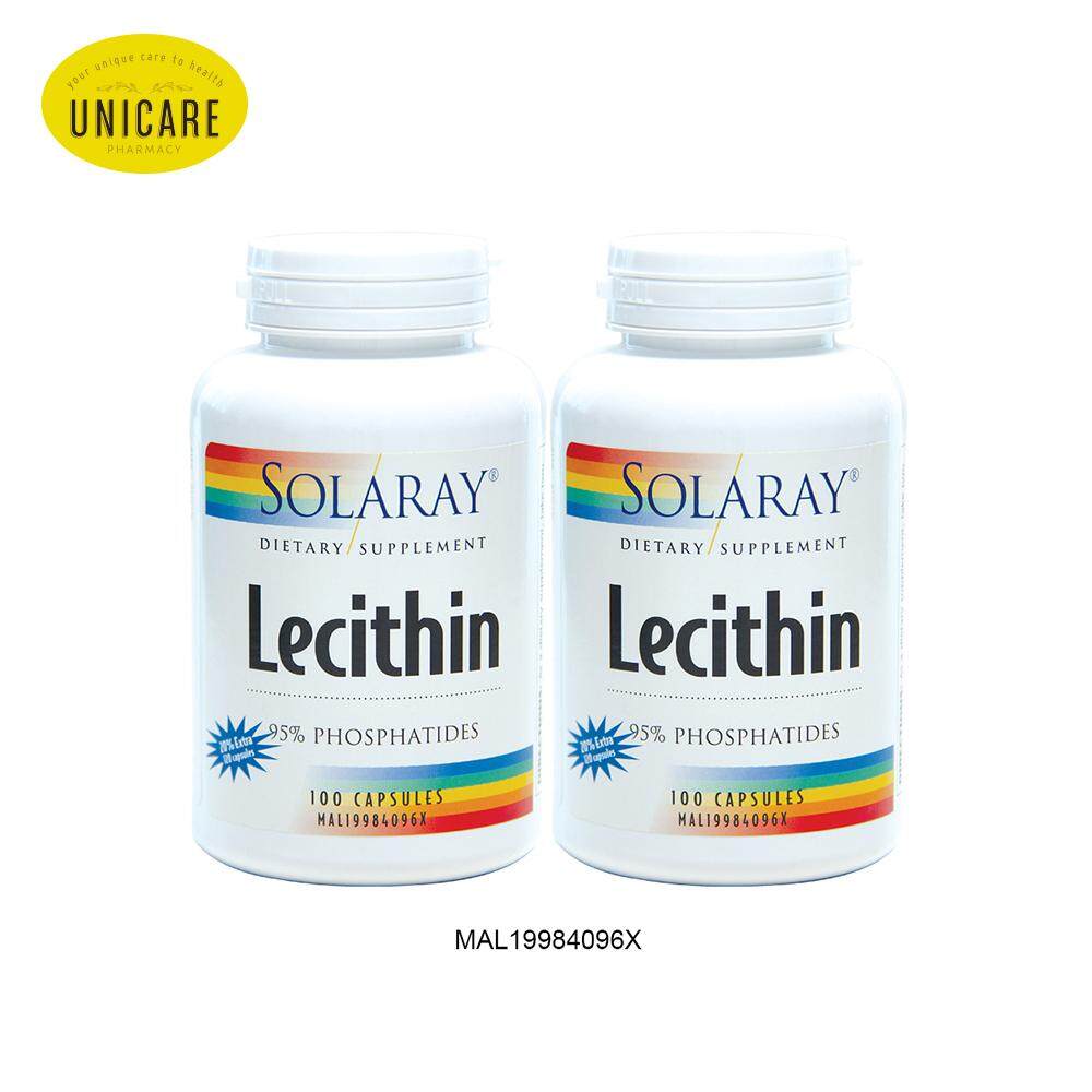 Solaray Lecithin 120s Twin Pack Lazada