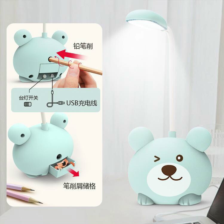 Đèn Học Để Bàn Mini Hình Thú Dễ Thương