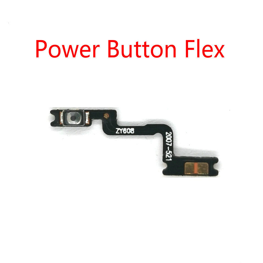 For OPPO Realme 5 Pro Power on / off Switch Button Side Volume Up Down Buttons Flex Cable Replacement Parts