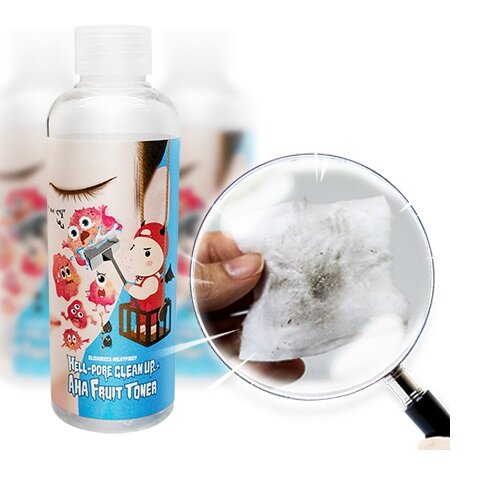 [Elizavecca] Nước Hoa Hồng Trái Cây Hell-Pore Clean Up AHA 200Ml