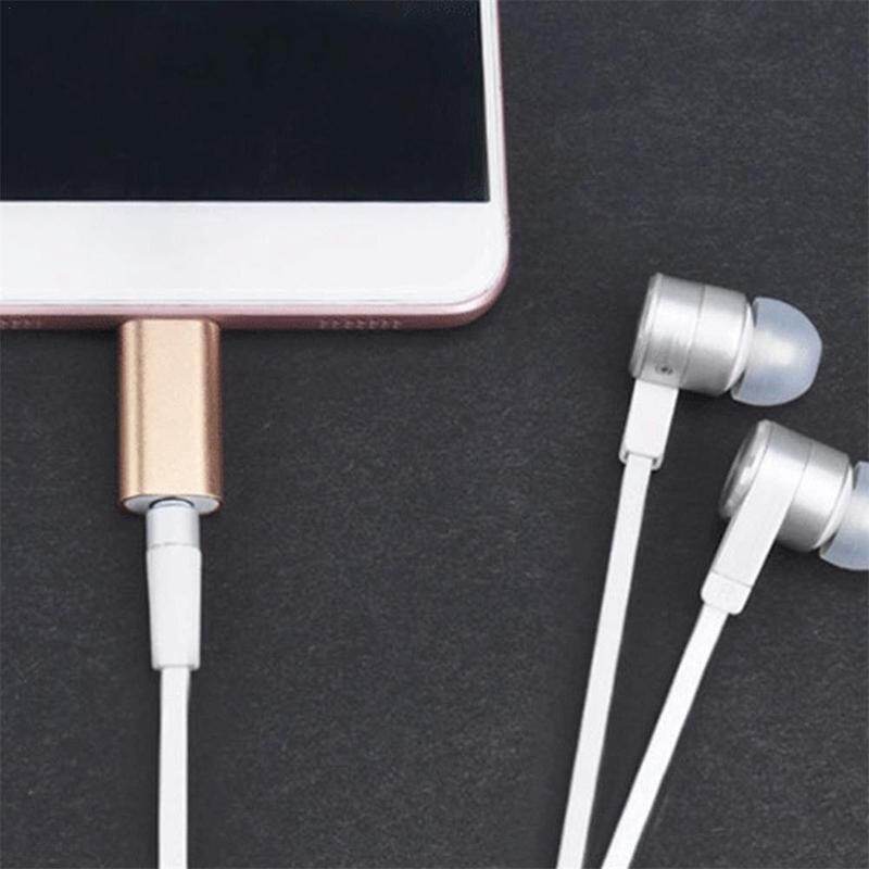 [Songful] 2 cái phổ loại USB điện thoại di động kết nối phun Type-C đầu nối tai nghe Bộ chuyển đổi tai nghe 3.5mm