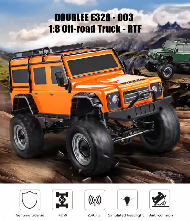 rc crawler double e defender