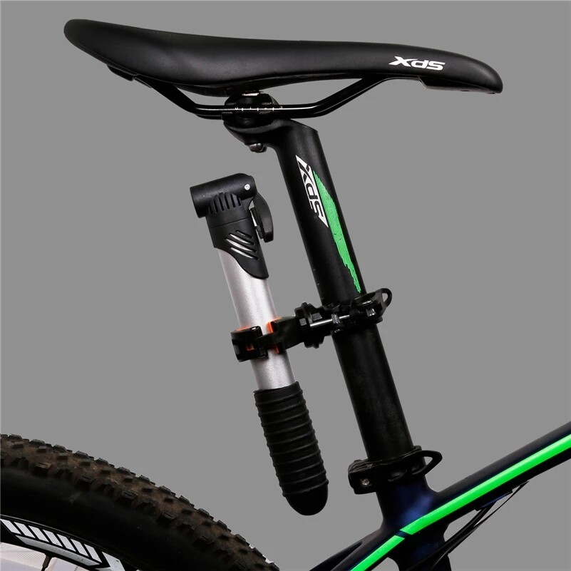 WEST BIKING Bicycle Rotating Light Double Holder LED Front Flashlight Pump Lamp Handlebar Seatpost 360 Degree Rotation MTB Bike Cycling Light Holder